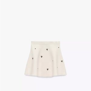 Zara Jewel Bead Knit Skirt